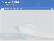 Tablet Screenshot of diamondgirlcharters.com